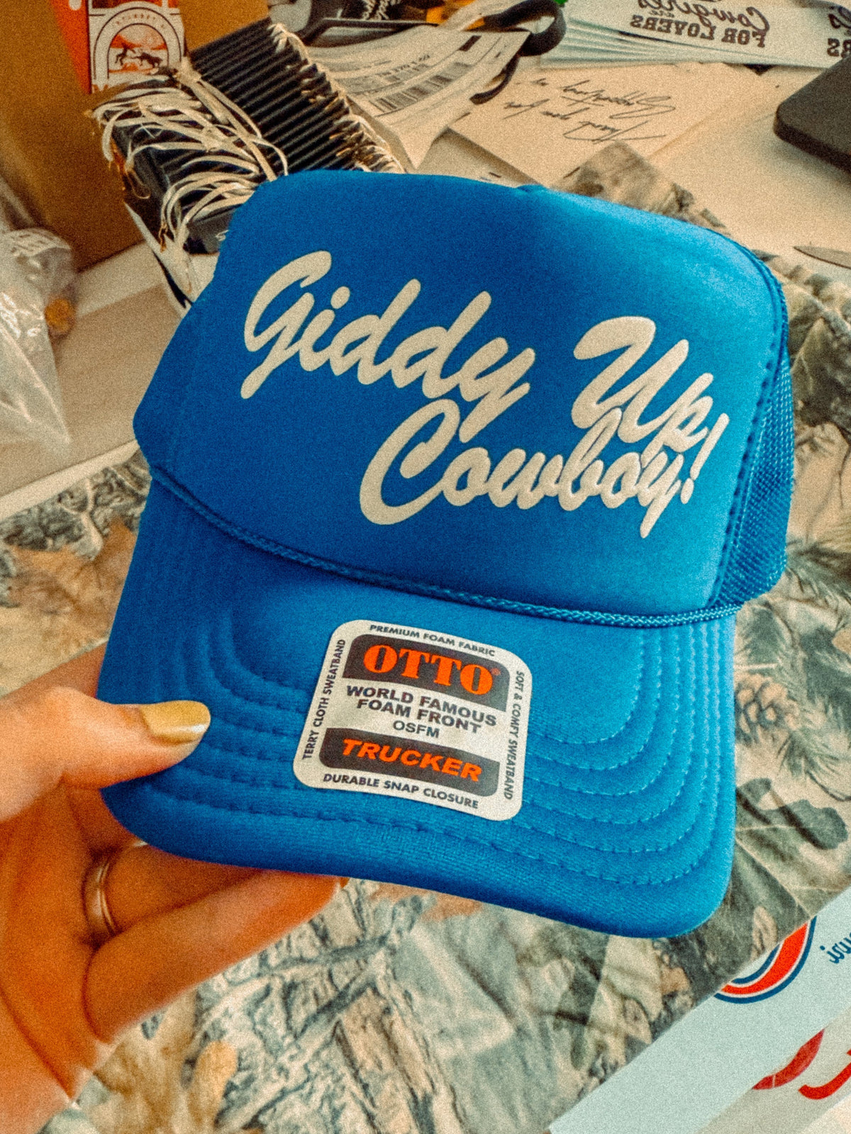 Giddy Up Cowboy! Western Trucker Hat