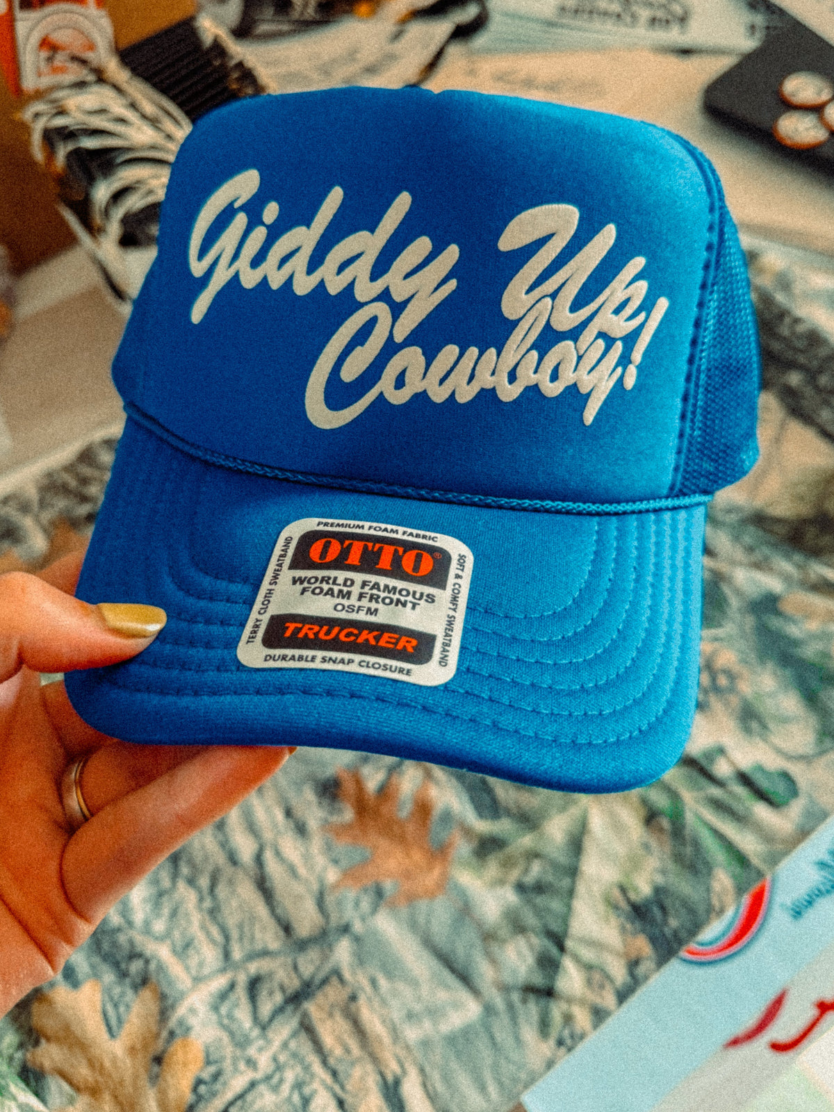 Giddy Up Cowboy! Western Trucker Hat